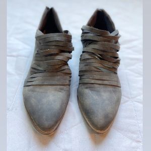 Genuine Leather Booties Sz 7